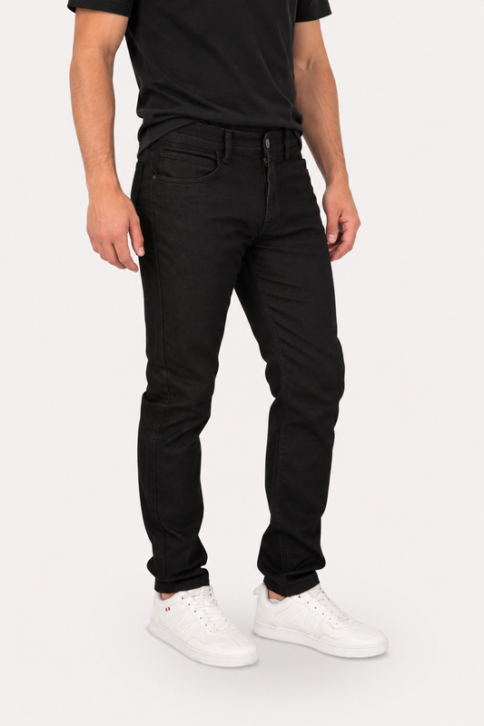 Pantalon Canvas Liso 0 Negro Gangster