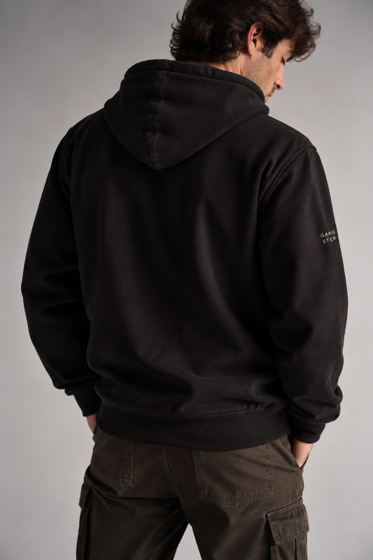 Poleron Fullzipper Path Negro