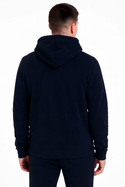 Polerón Full Zipper Fleece Shagy Azul Marino