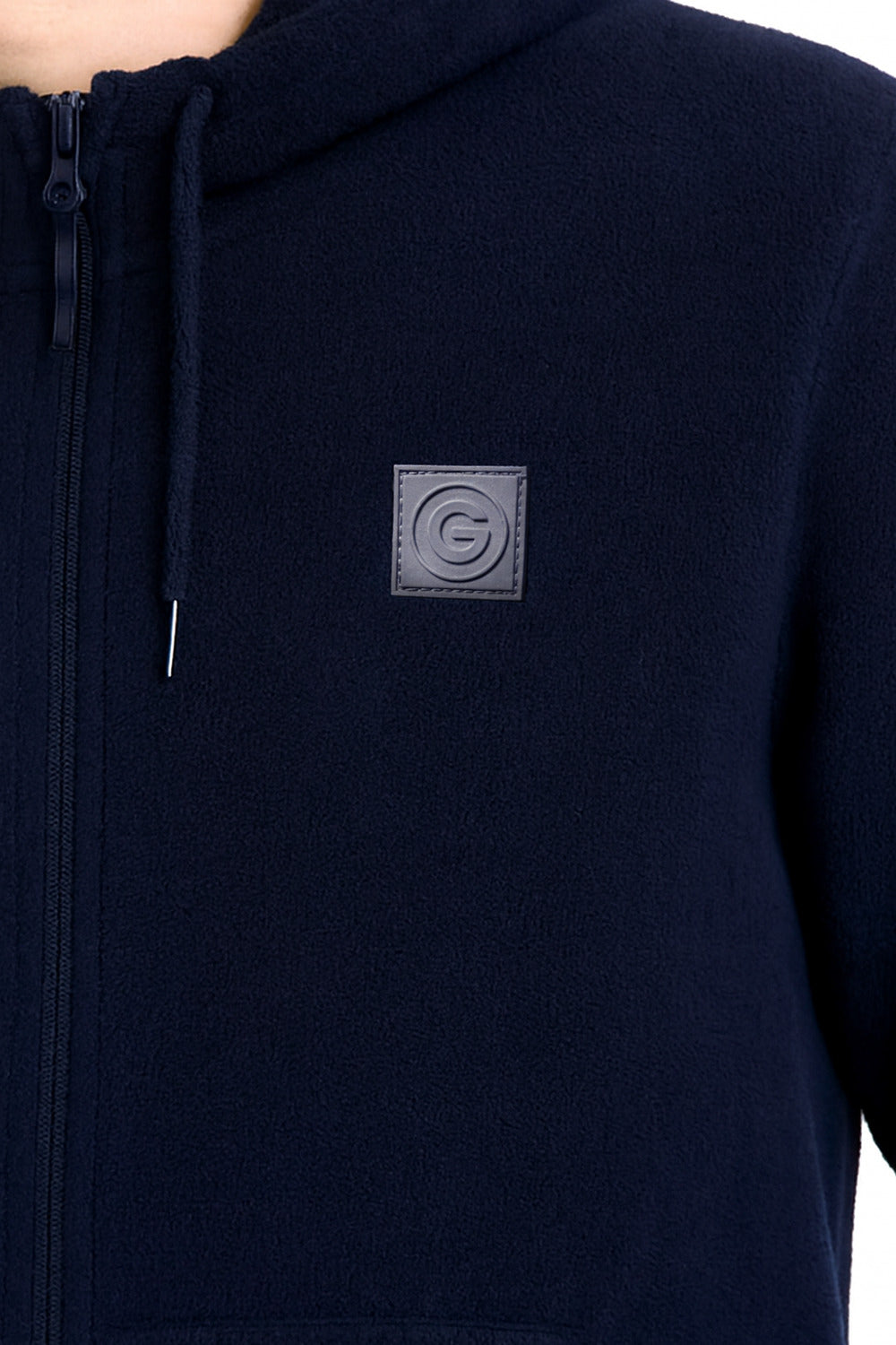 Polerón Full Zipper Fleece Warm Azul Marino