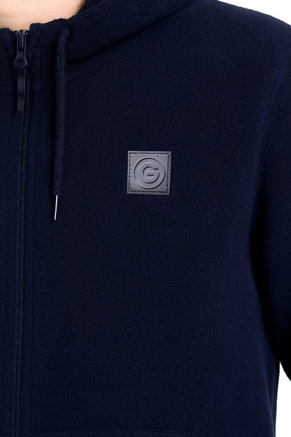 Polerón Full Zipper Fleece Warm Azul Marino