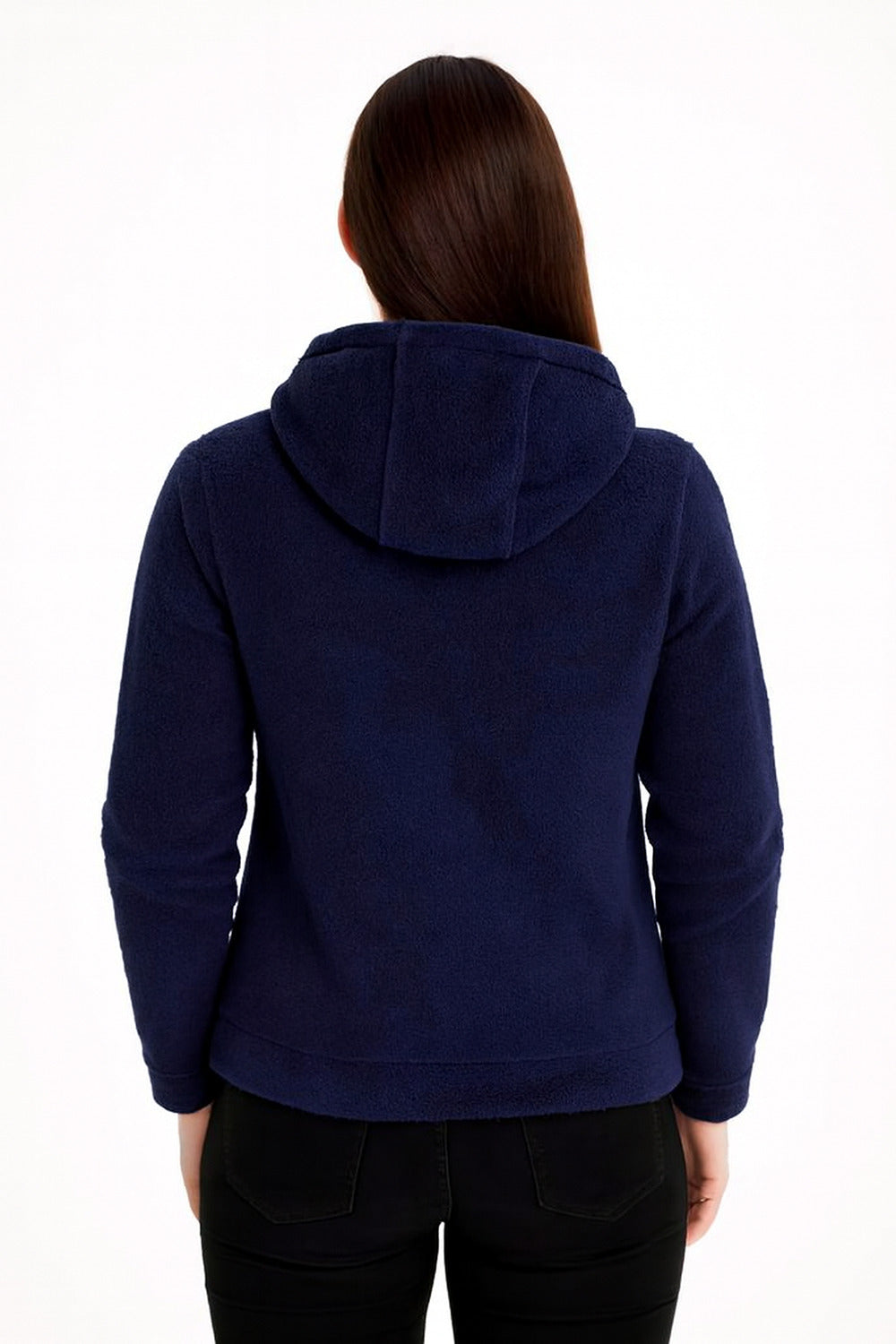 Polerón Full Zipper Fleece Shaggy
