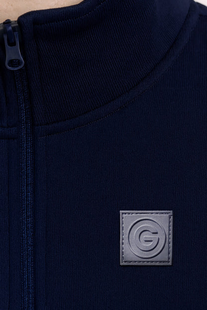 Polerón Full Zipper Classic Azul Marino