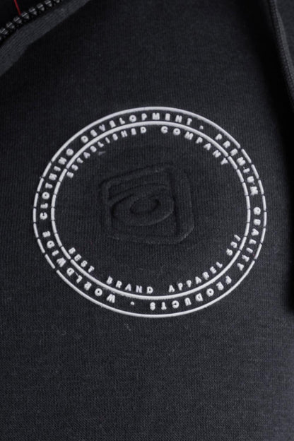 Polerón Full Zipper Fleece Power Negro Gangster - Gangster