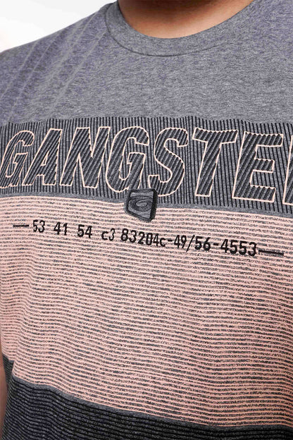 Plus Polera Mc Básica Intrigue Gris Gangster