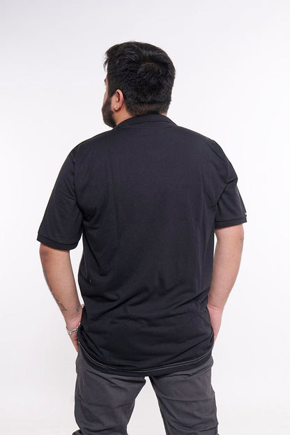 Plus Polera Cuello Dynamo Negro