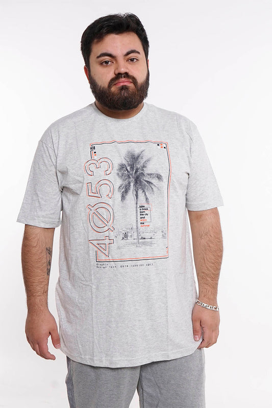Plus Polera Mc Básica 4053G Arena Gangster