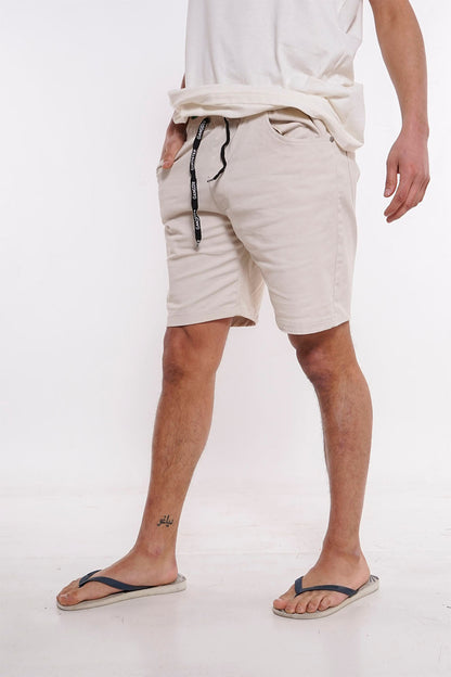 Plus Short Canvas Liso Beige Gangster