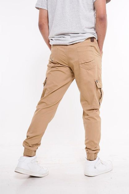 Pantalon Jogger Canvas Parachute Café Gangster - Gangster