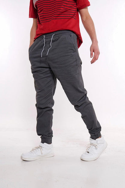 Pantalon Jogger Canvas Over Gris Gangster - Gangster