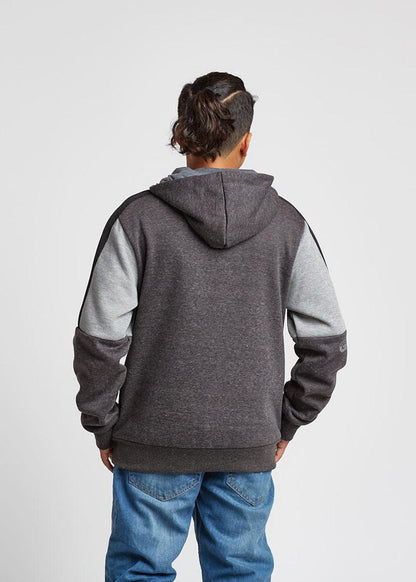 Teen Poleron Zip Hoodie Hero Negro Gangster - Gangster