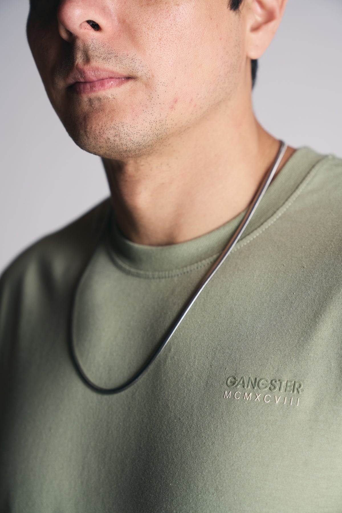 Plus Polera Mc Basica Essential Verde
