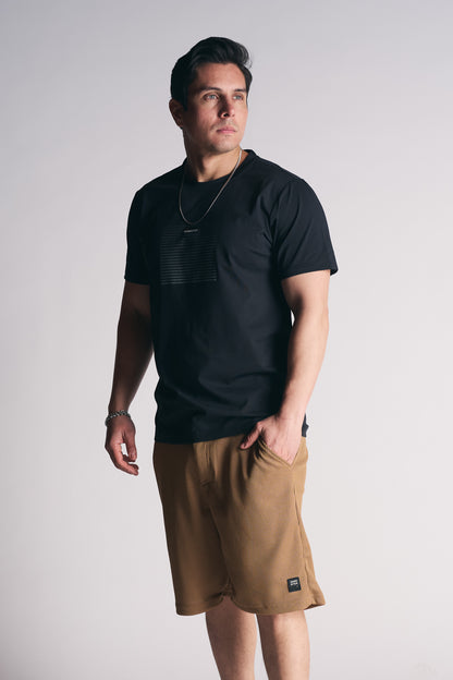 Short Bermuda Jogger Liso Loose Cafe Gangster