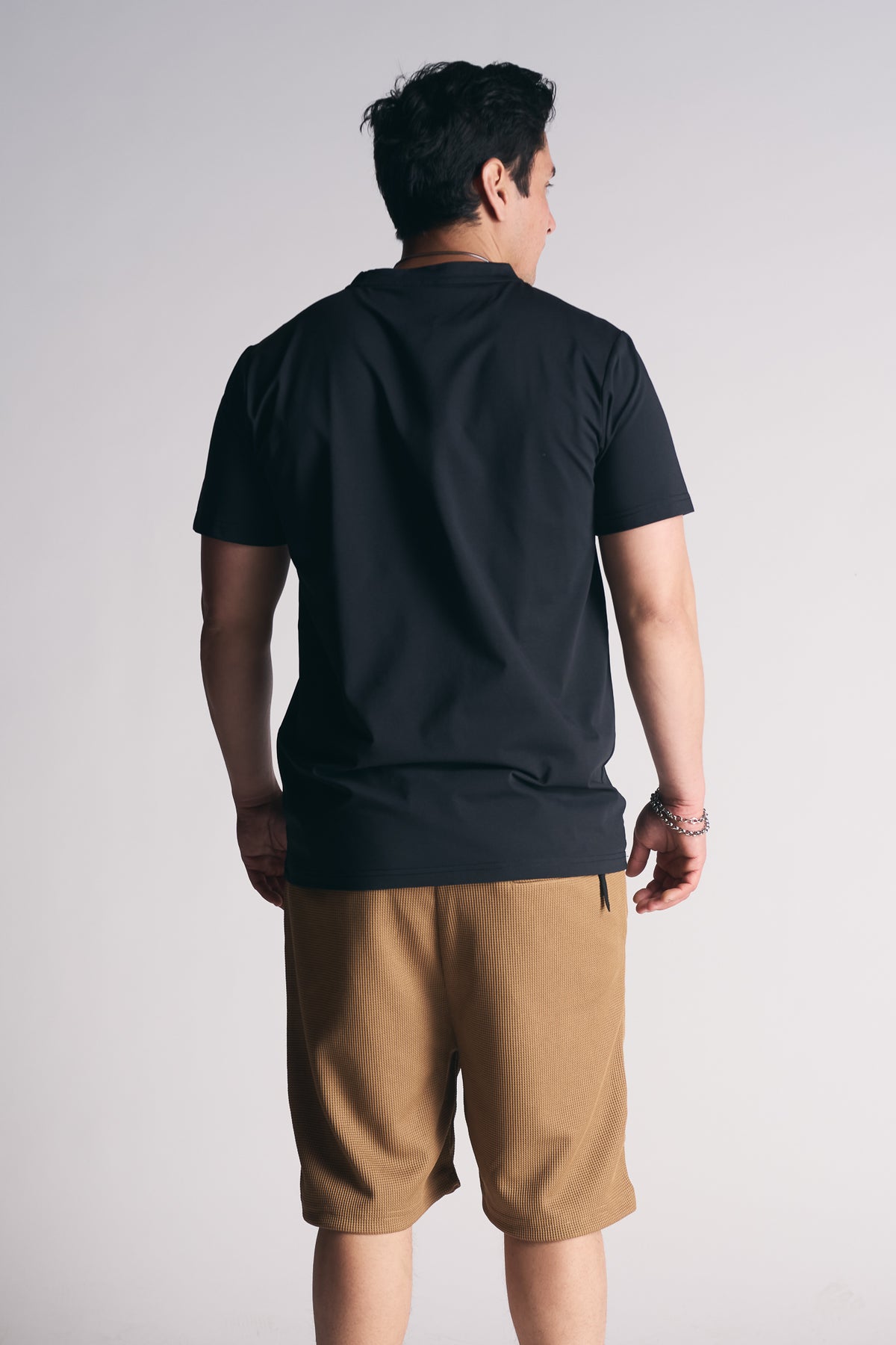 Short Bermuda Jogger Liso Loose Cafe Gangster