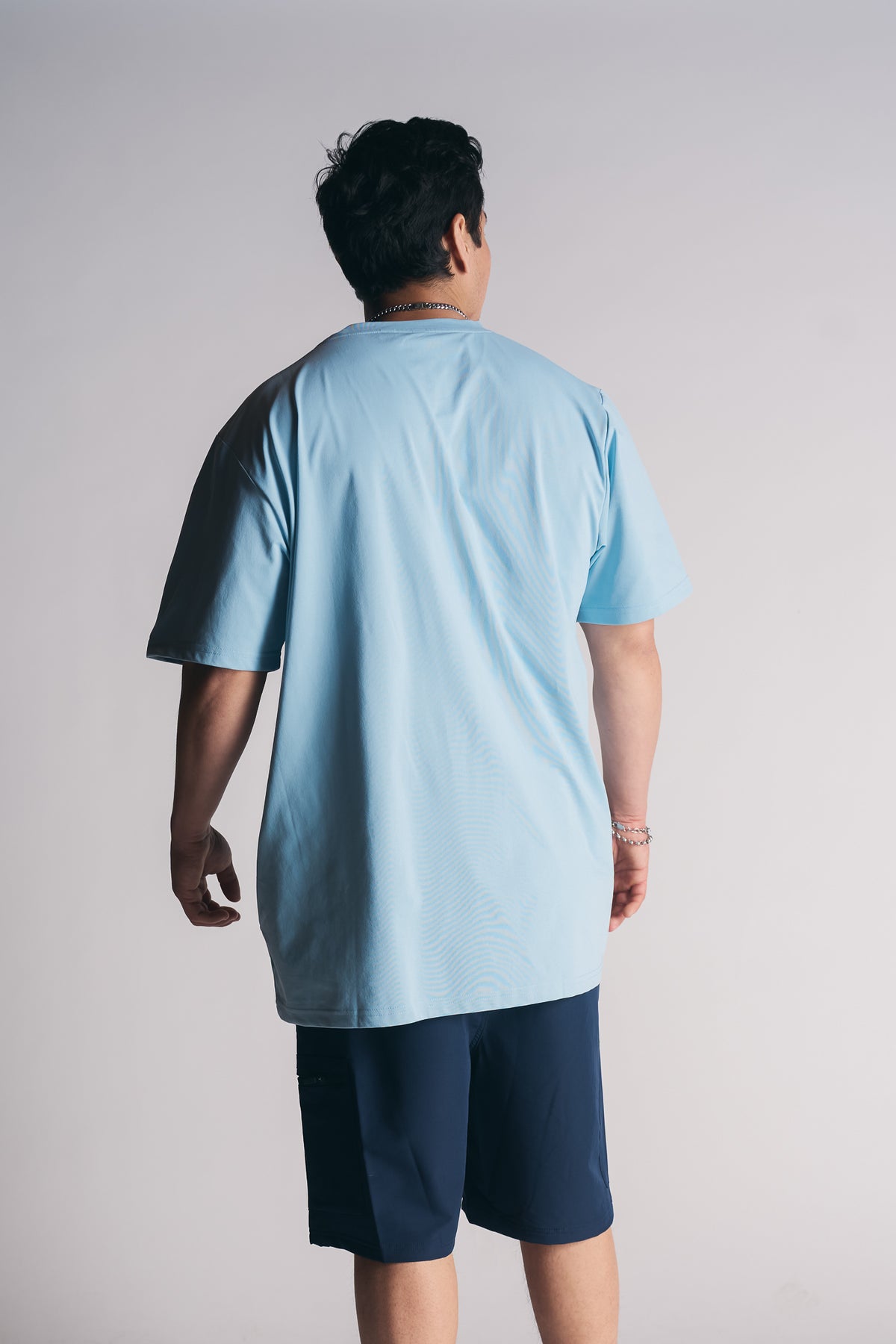 Bermuda Elasticado Ashland Azul
