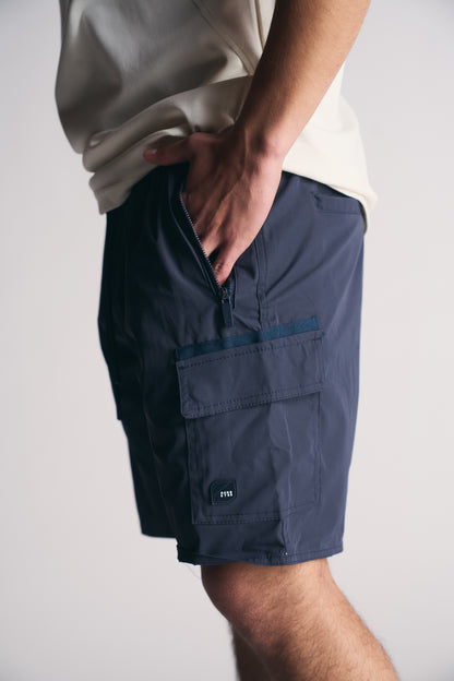 Bermuda Canvas Cargo Charing Azul