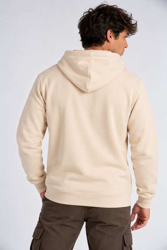Poleron Fullzipper Route Beige