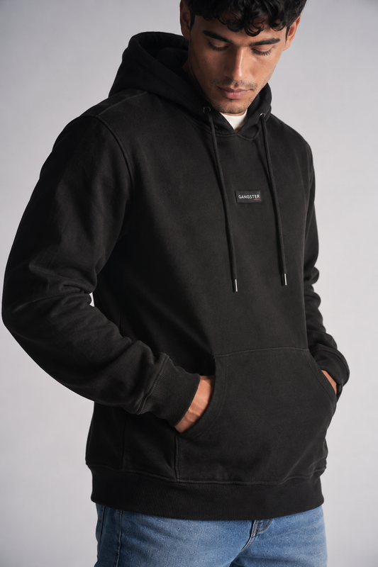 Poleron Hoodie Route Negro
