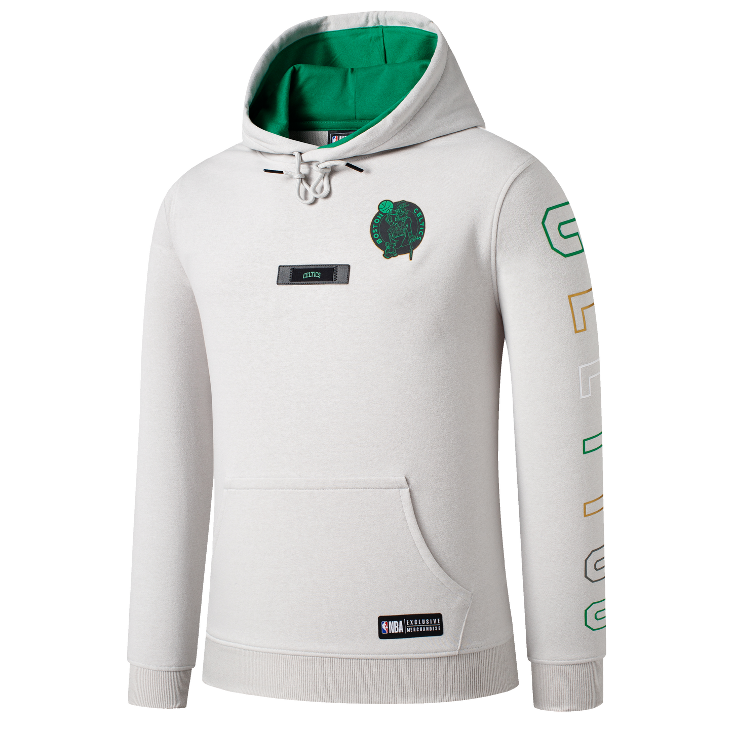 Poleron NBA Celtics Gris