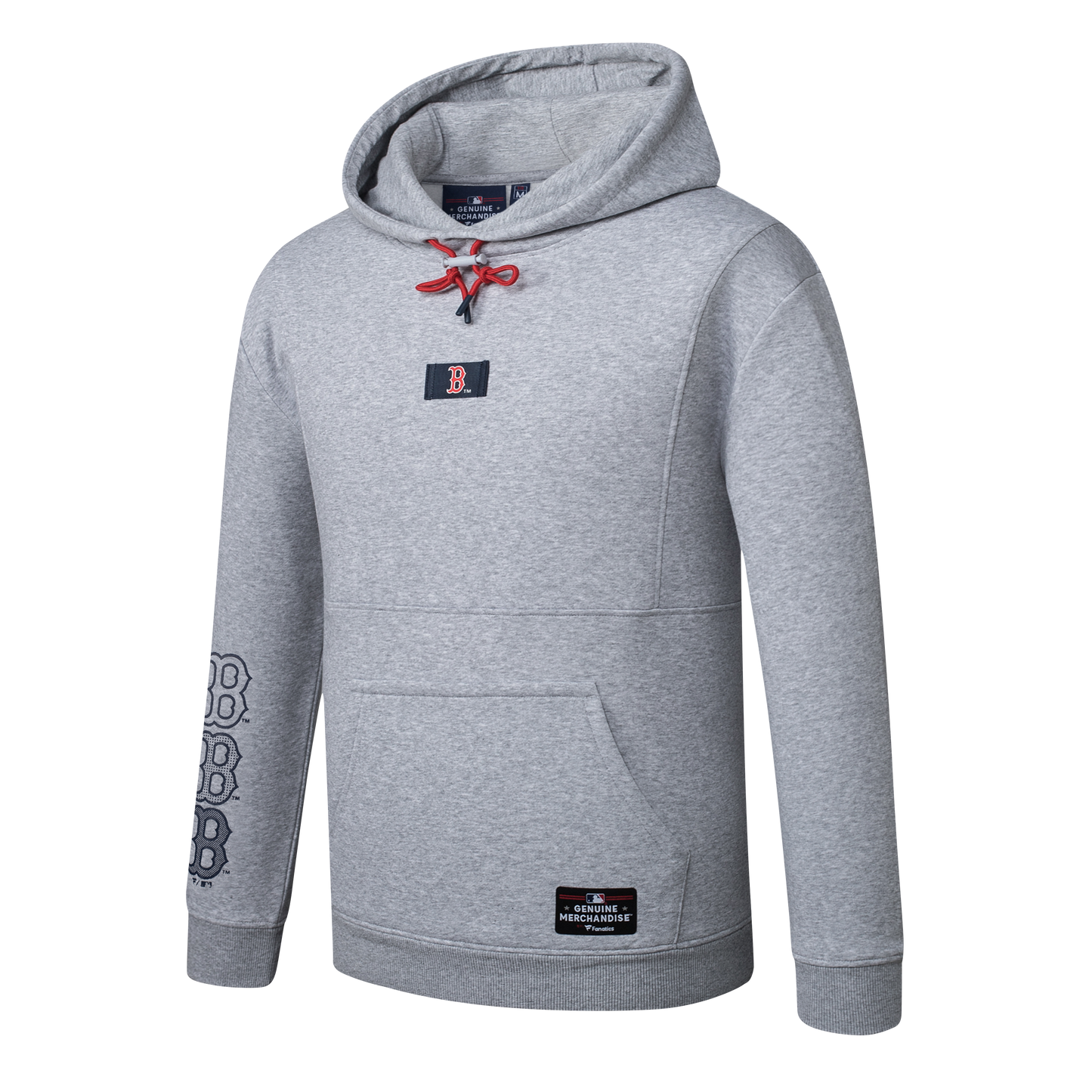 Poleron MLB Boston Red Sox Gris