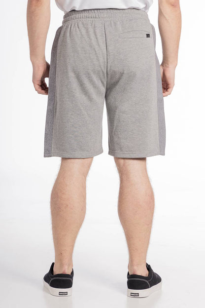 Teen Short Jogger Pocket Logo Gris Gangster