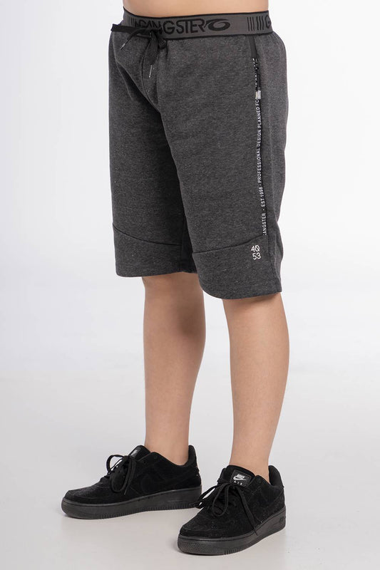 Teen Short Jogger Headband Gris Gangster
