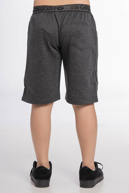 Teen Short Jogger Headband Gris Gangster
