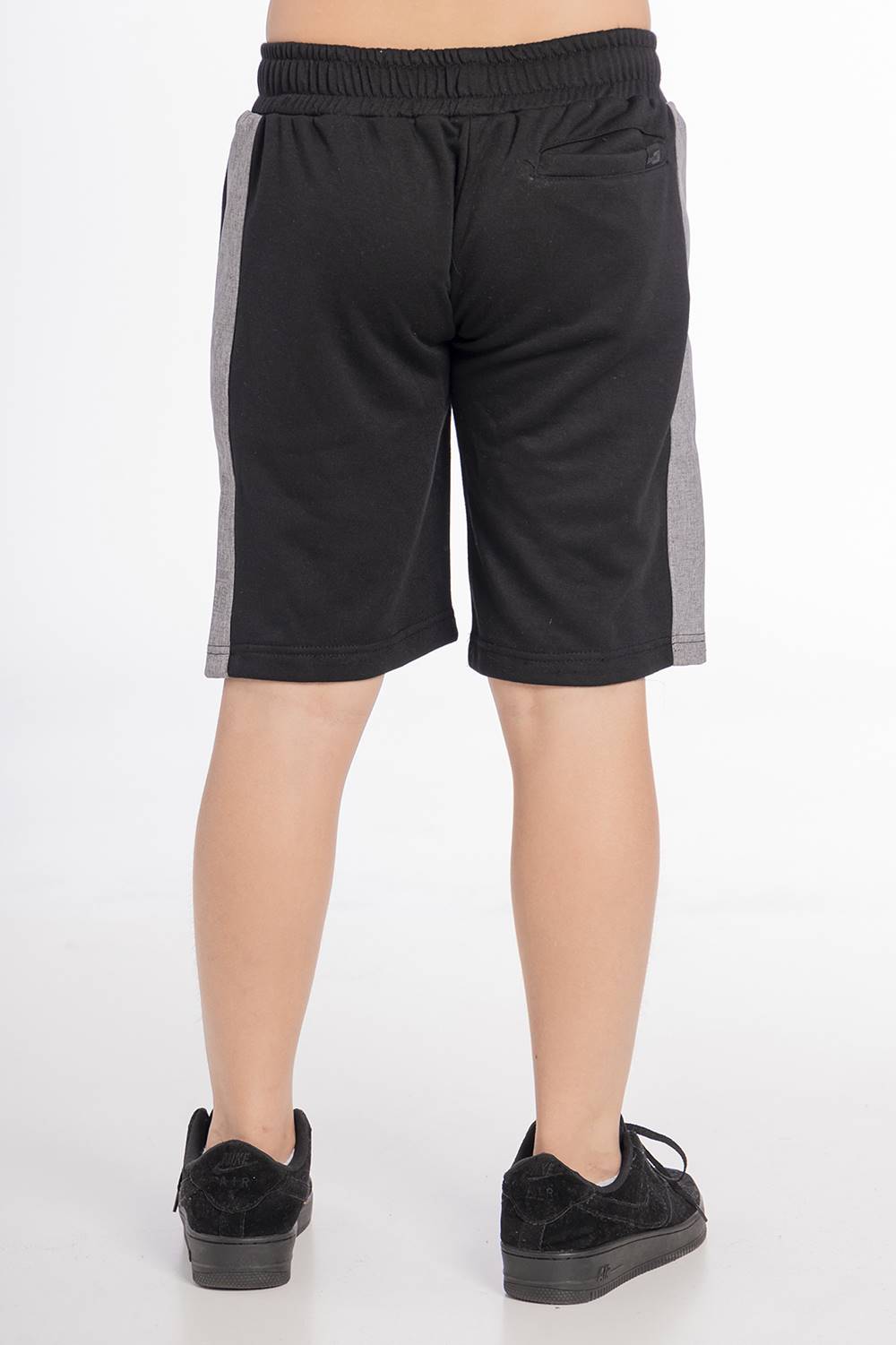 Teen Short Jogger Pocket Logo Negro Gangster