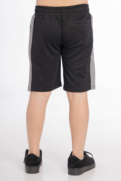 Teen Short Jogger Pocket Logo Negro Gangster