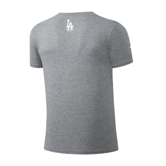 Polera MLB Dodgers On Deck Gris