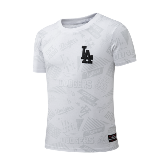 Polera MLB Dodgers Swing Blanco