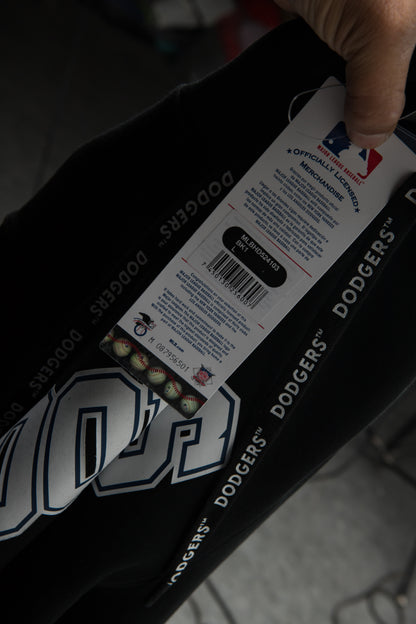 Poleron MLB Dodgers Draft Negro