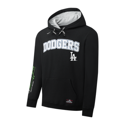 Poleron MLB Dodgers Draft Negro