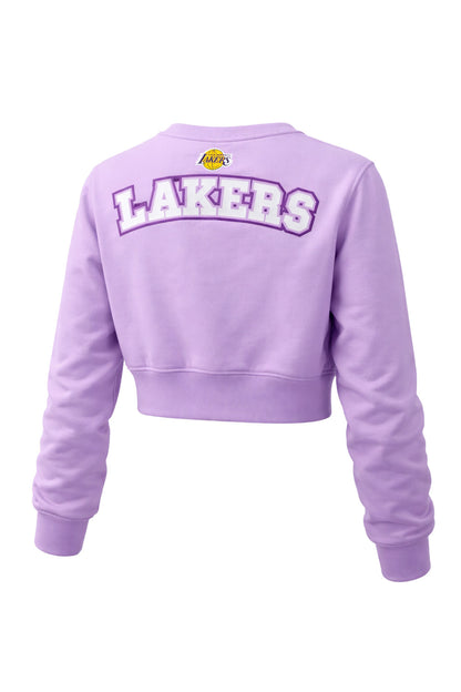 Poleron NBA Lakers Flowset Morado