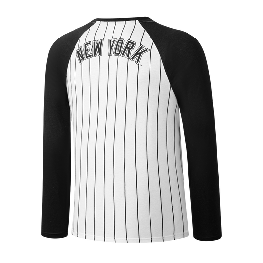 Polera Manga Larga MLB Yankees Urb Negro
