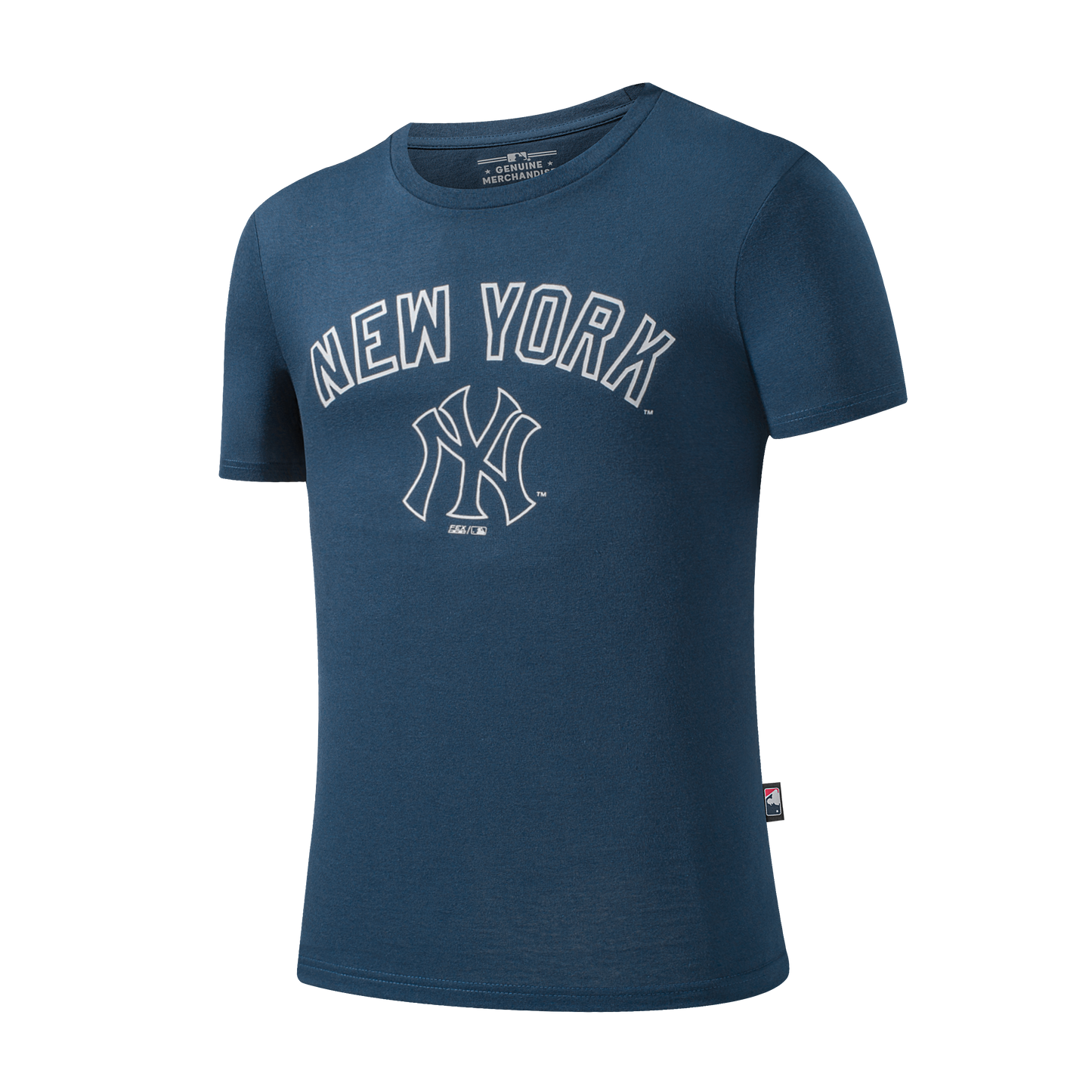 Polera MLB Yankees Script Azul