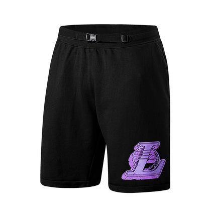 Teen Short NBA Lakers Rim Negro