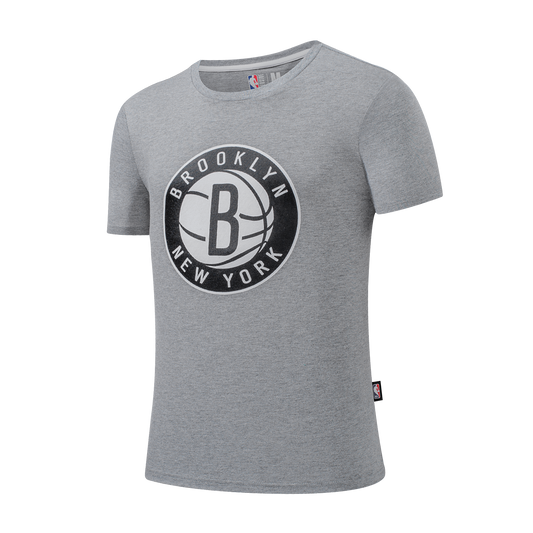 Polera NBA Nets Airtrail Gris
