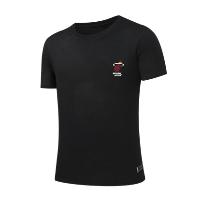 Polera NBA Miami Heat Grunge Negro
