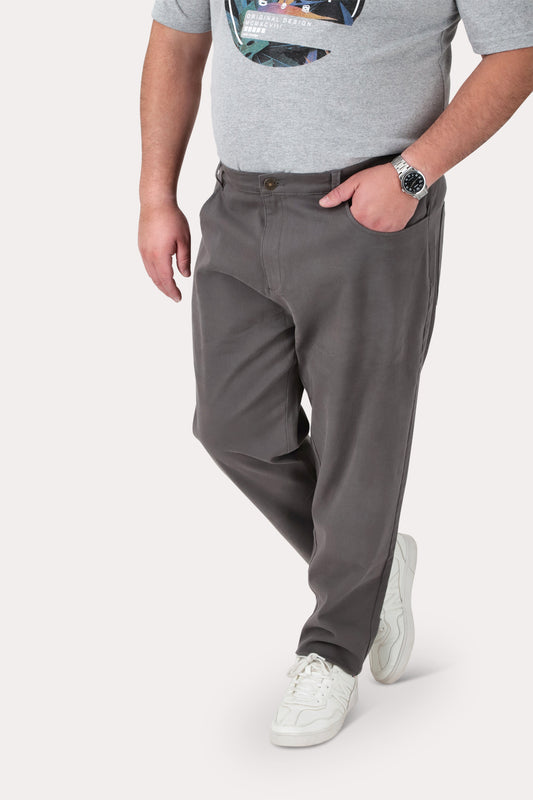 Pantalon Canvas Recto Chambers Gris