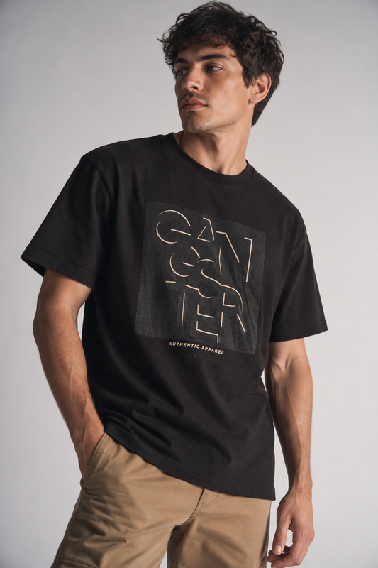 Plus Polera MC Basica Pacific Negro
