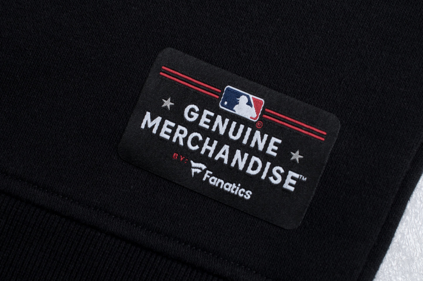 Poleron MLB Dodgers Logo Negro