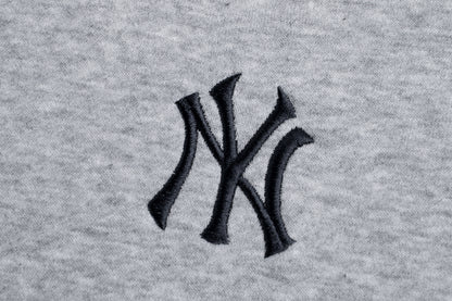 Poleron MLB Yankees Logo Gris